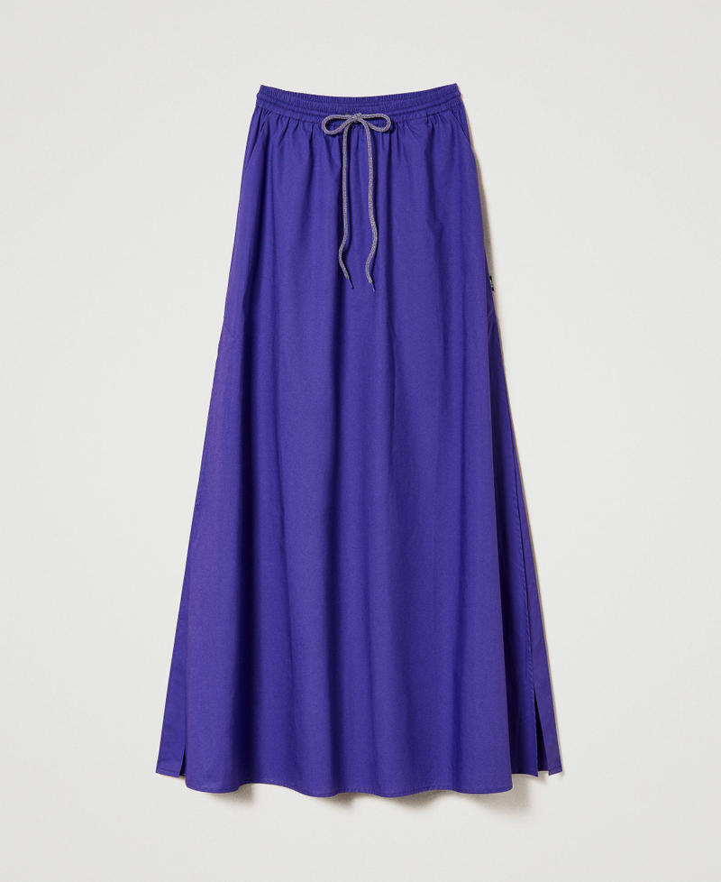 Long MYFO poplin skirt