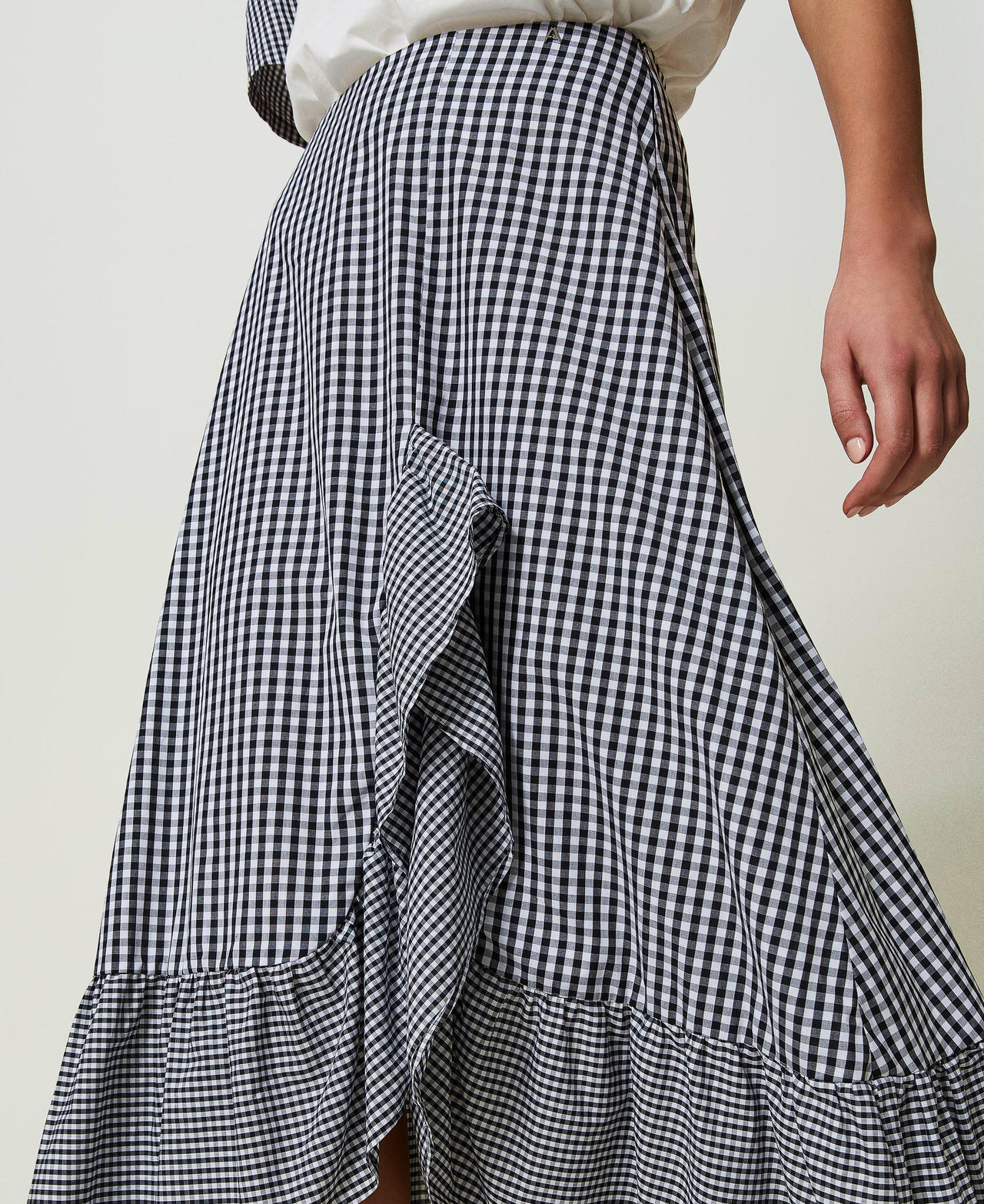 Gingham skirt 4xl outlet