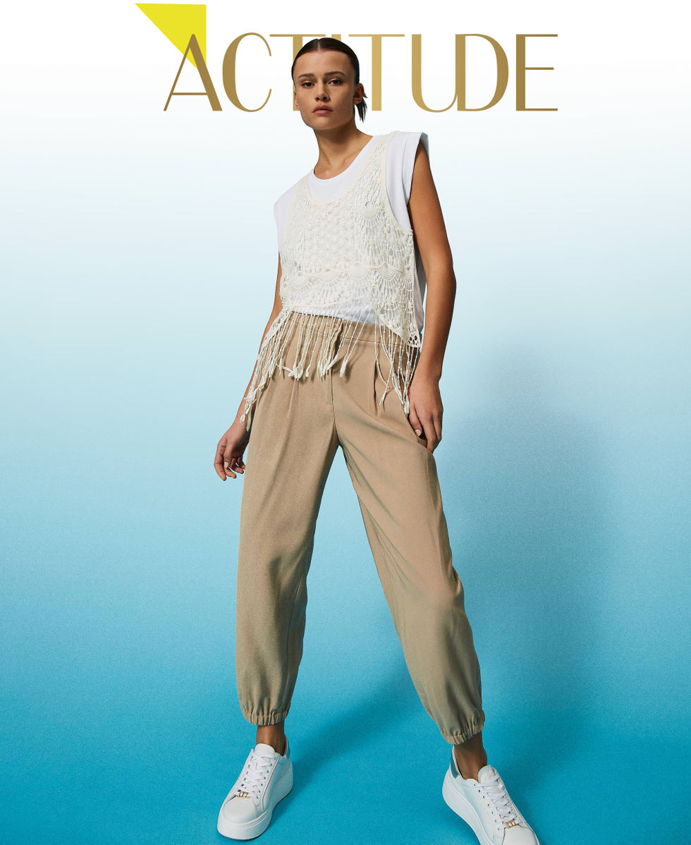 Pantaloni twin set deals
