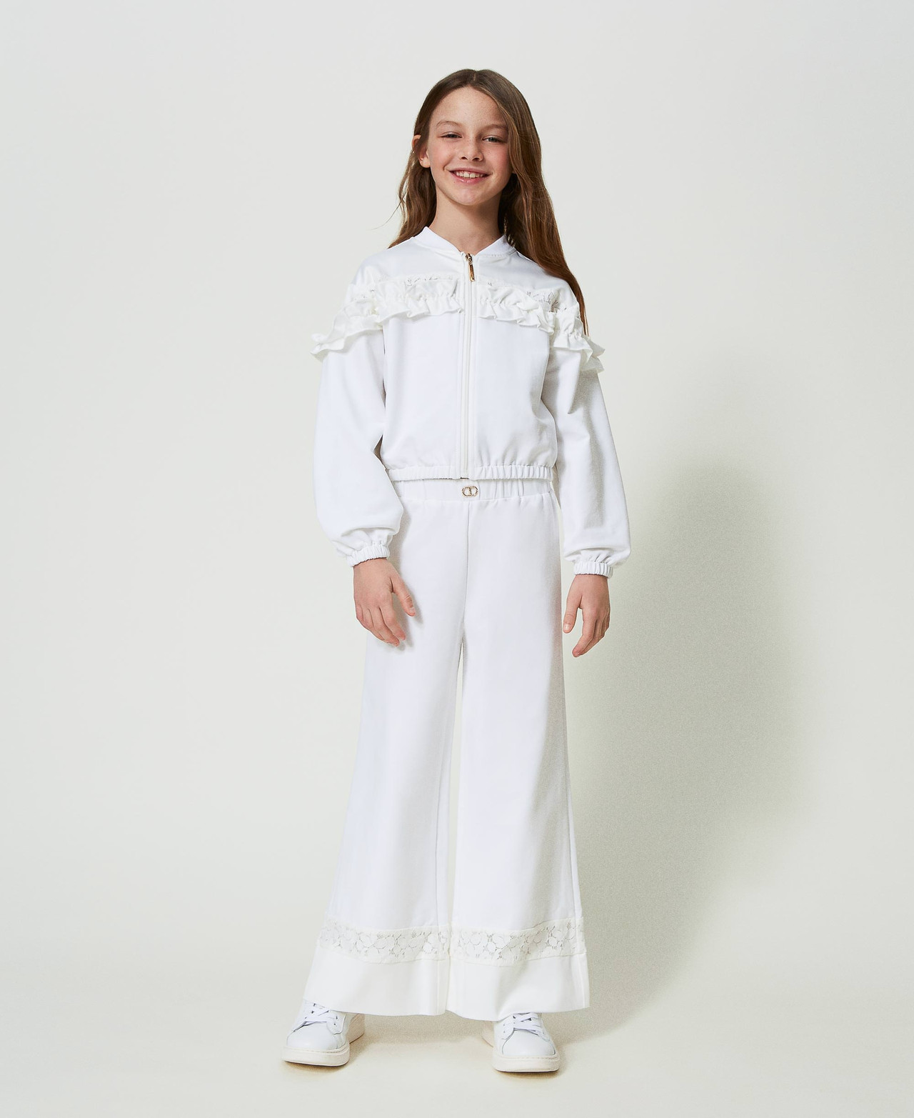 Mutandine Vittoriane In Pizzo Per Bambine – Sottopantaloni Floreali – Nuove Con Etichette