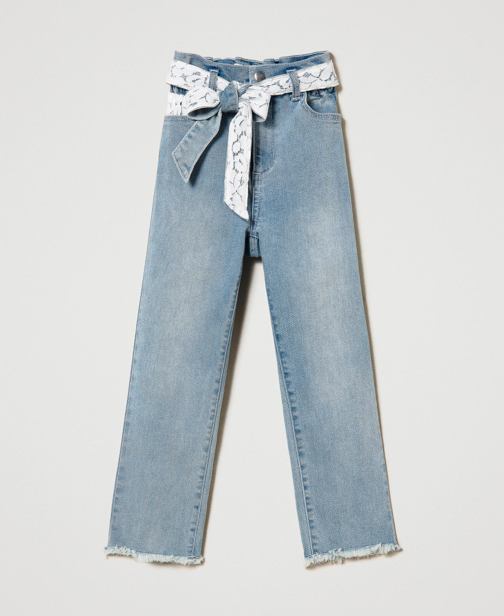 Jeans con pizzo shop