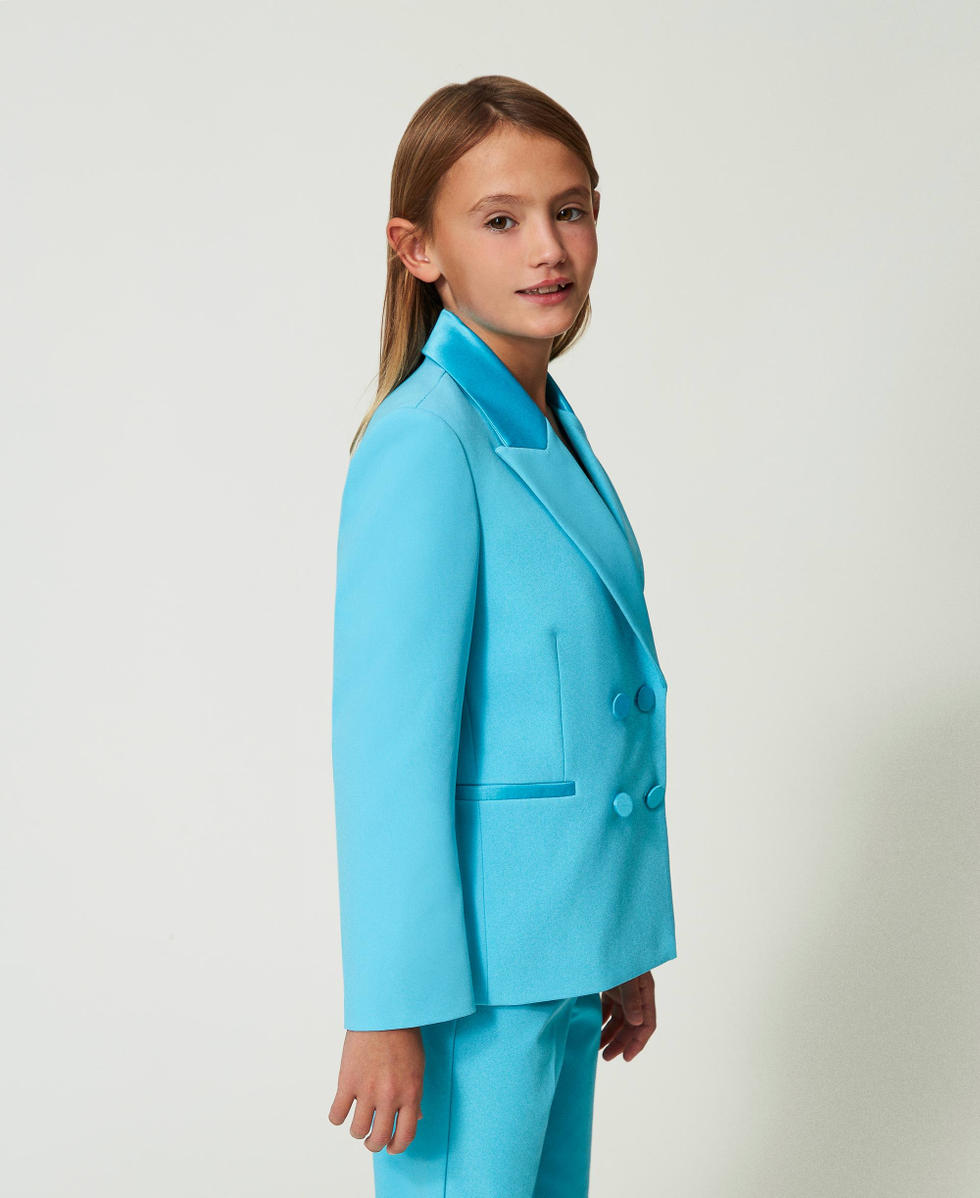 Blazer en cr&ecirc;pe