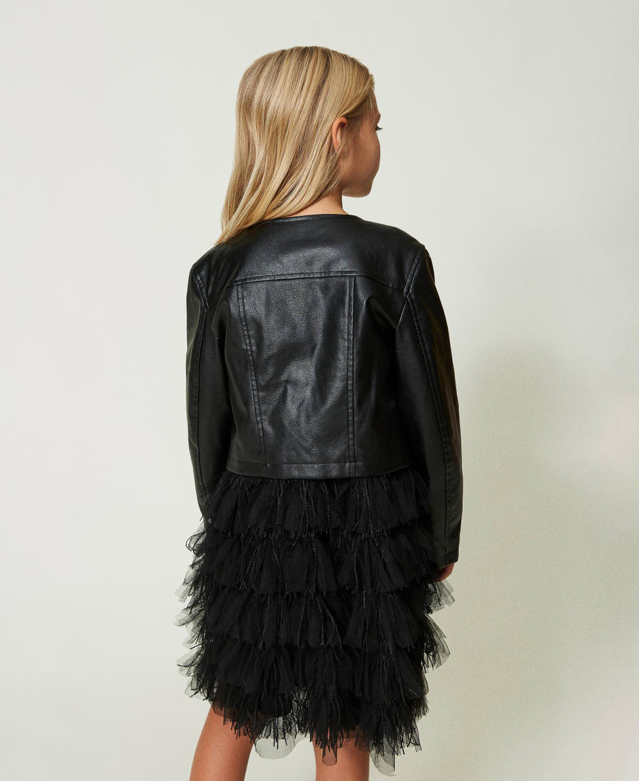 Blouson effet cuir