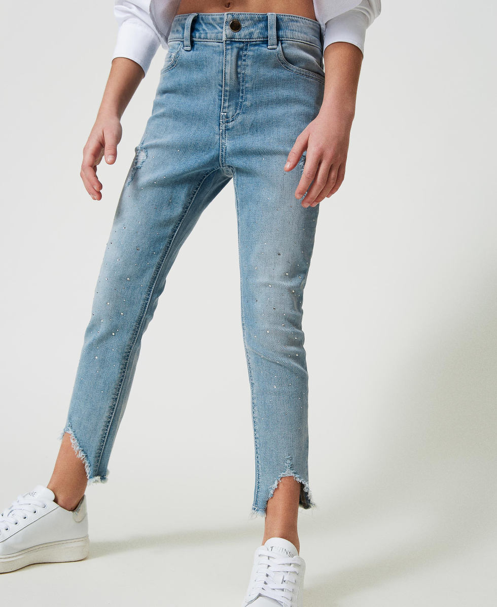 Jean skinny fille clearance