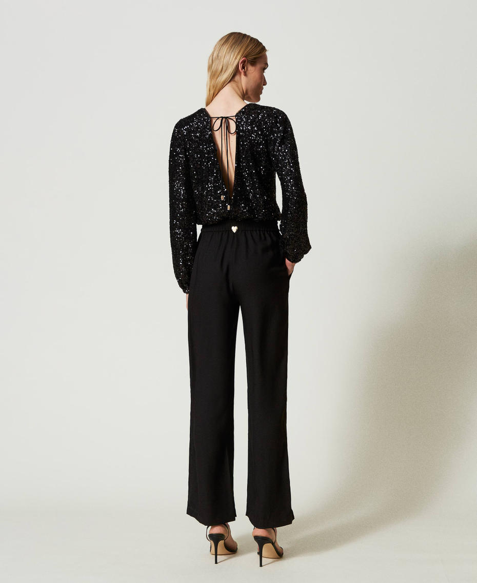 Full sequin jumpsuit