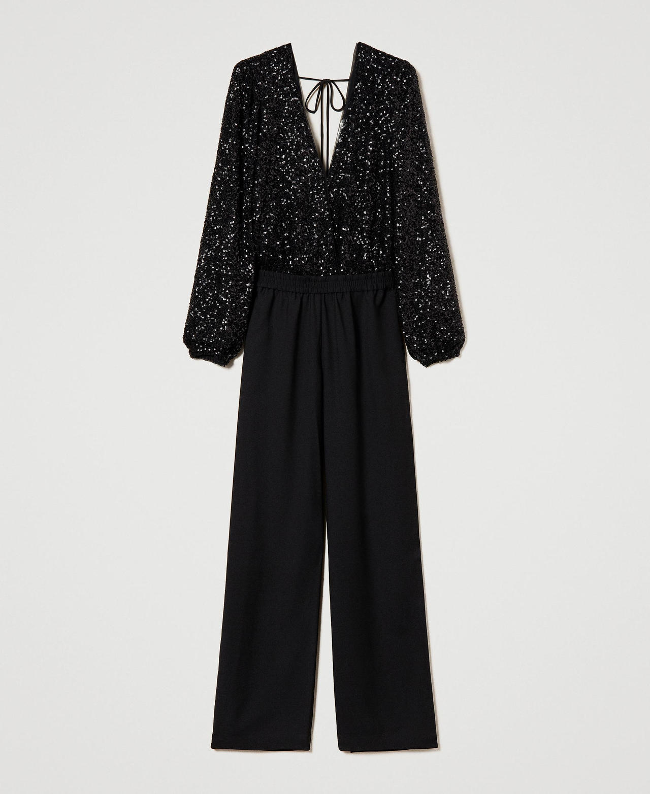 Sequin best sale jumpsuit h&m