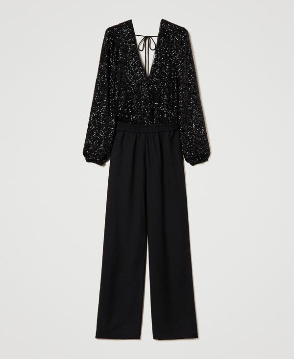 Full sequin jumpsuit