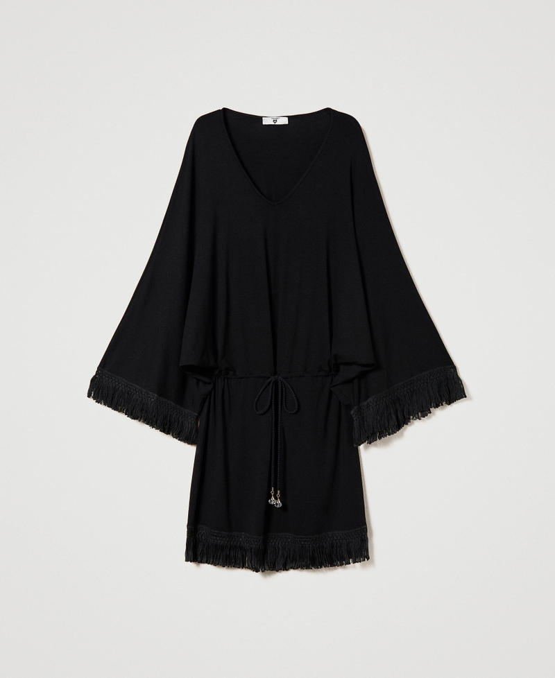 Fringed kaftan