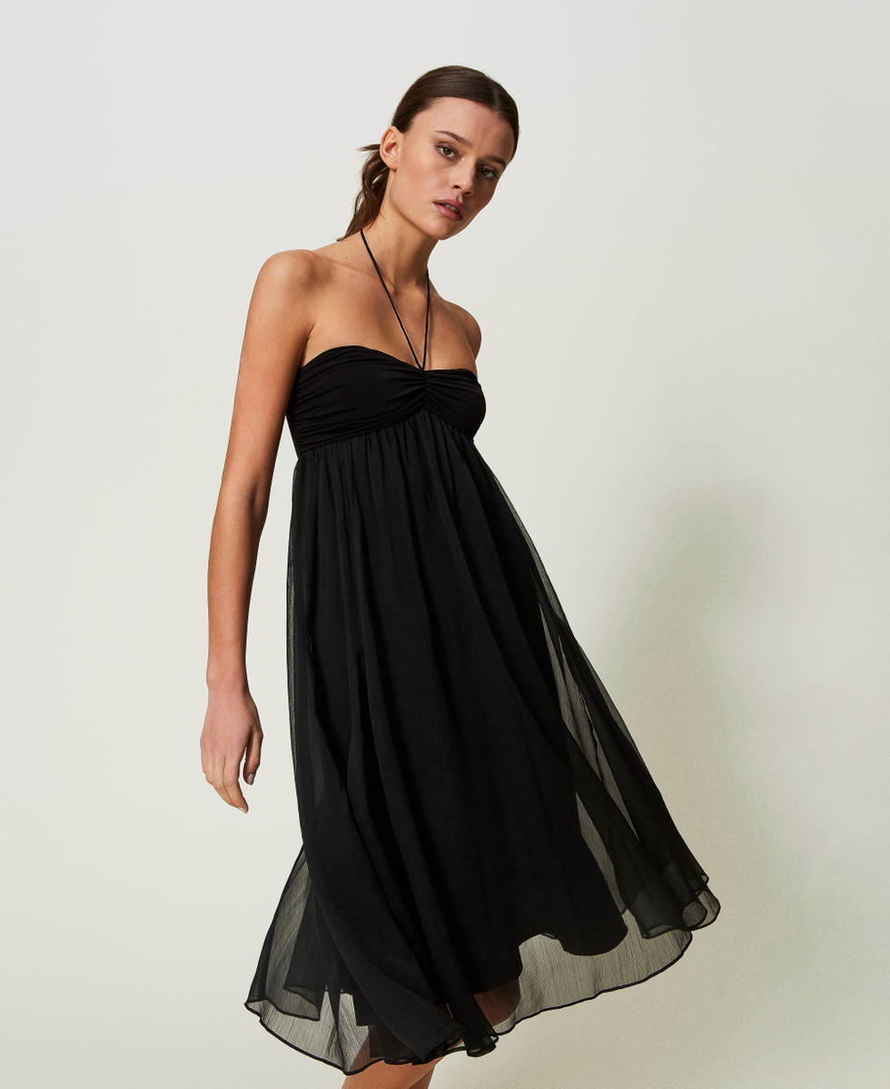 Tubino nero twin set on sale