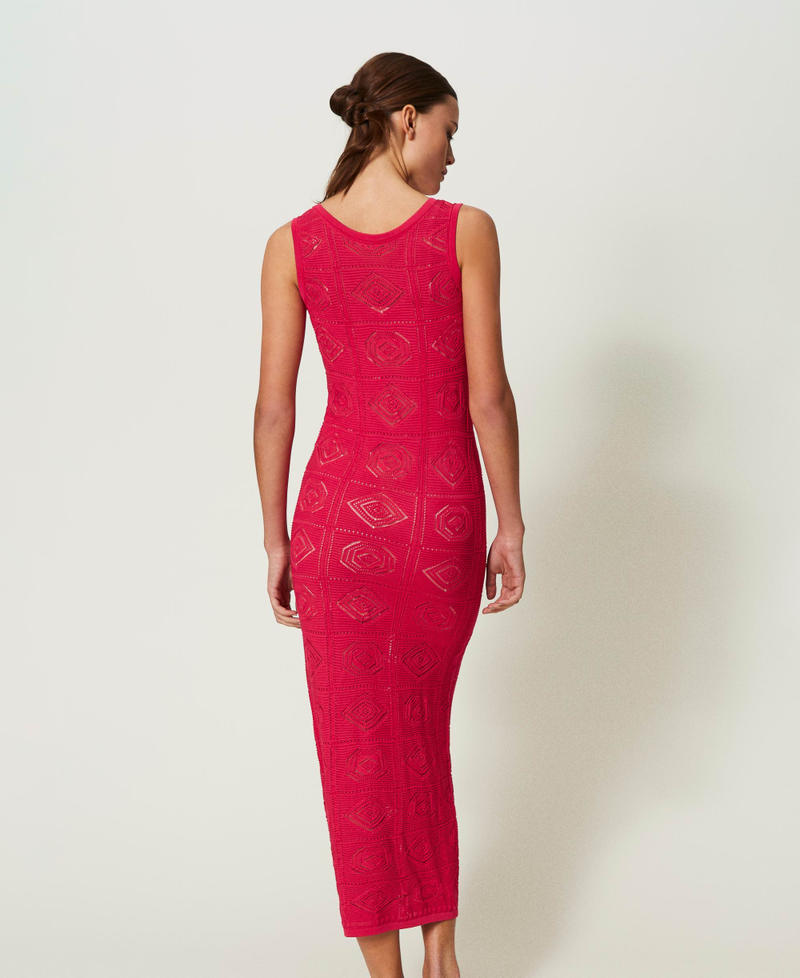 Knitted midi dress