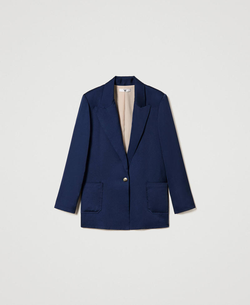 Blazer en satin