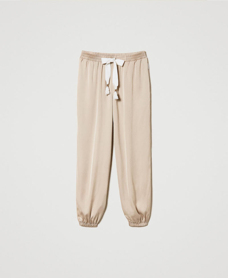 Satin joggers