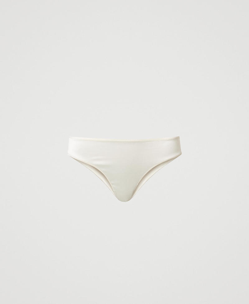 Satin Brazilian briefs Antique White Woman 241LL6E77_00245_S0