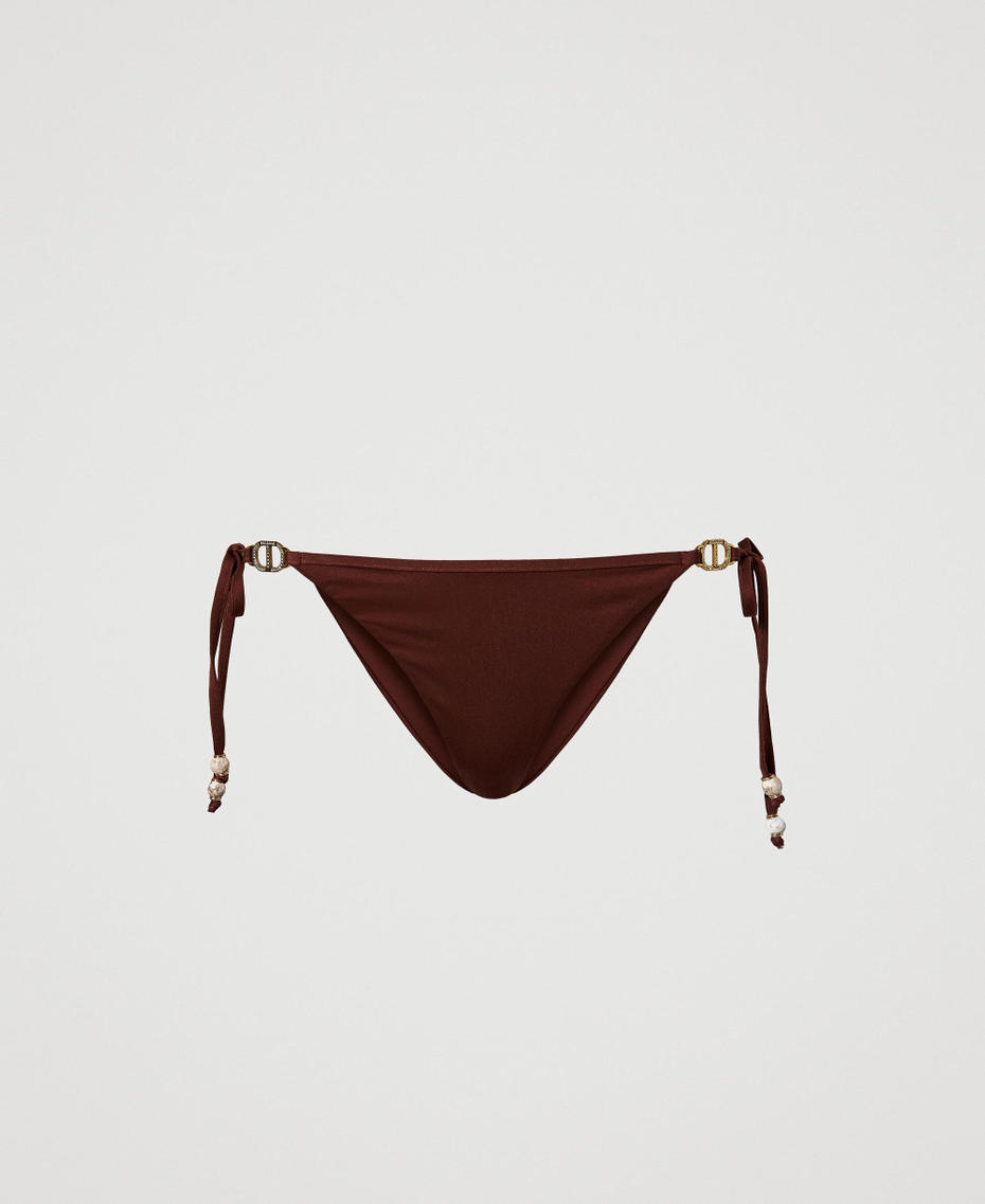 Bikini thong with Oval T