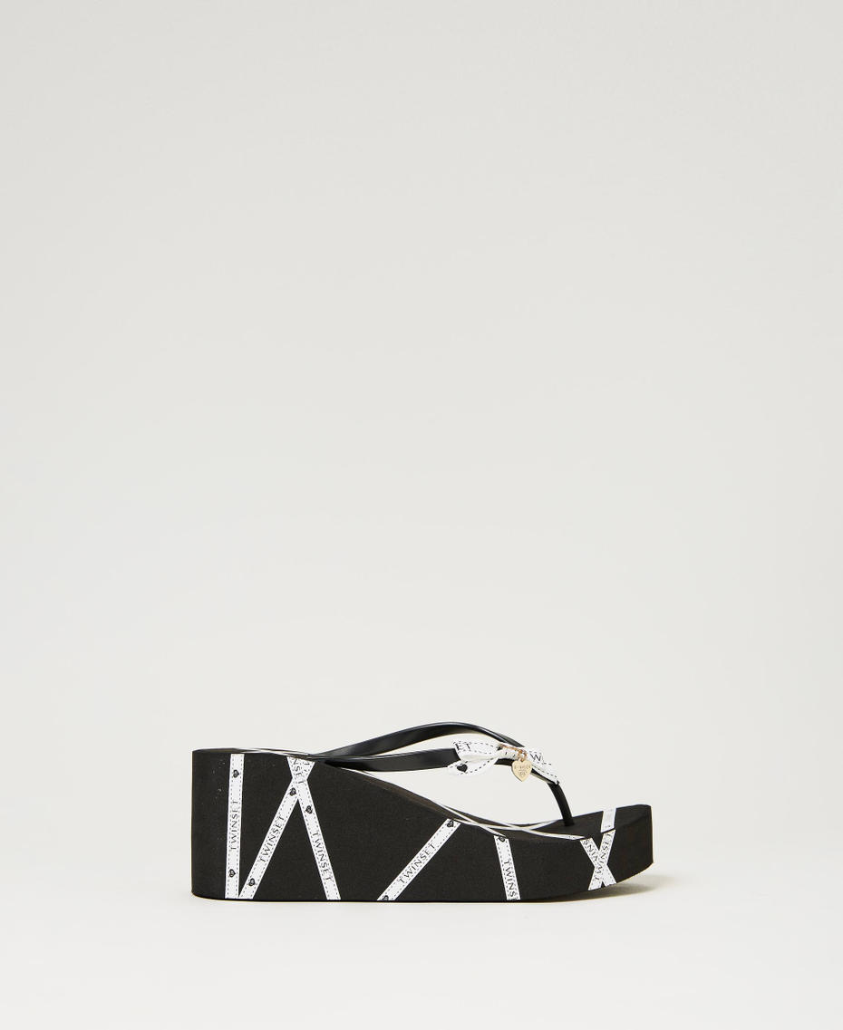 Platform thong sandals