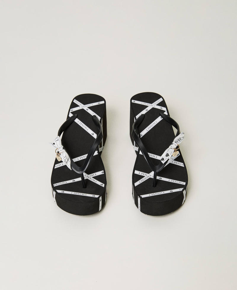 Platform thong sandals