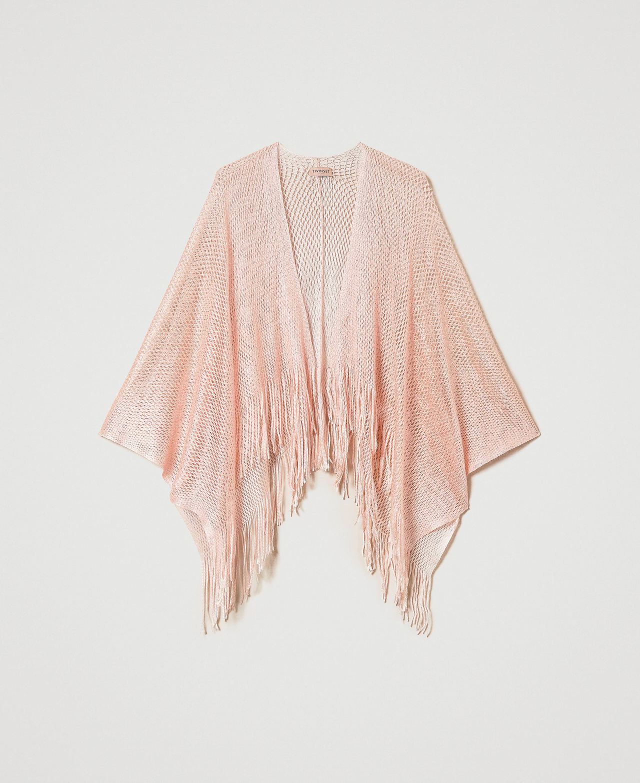 Poncho boléro en lurex