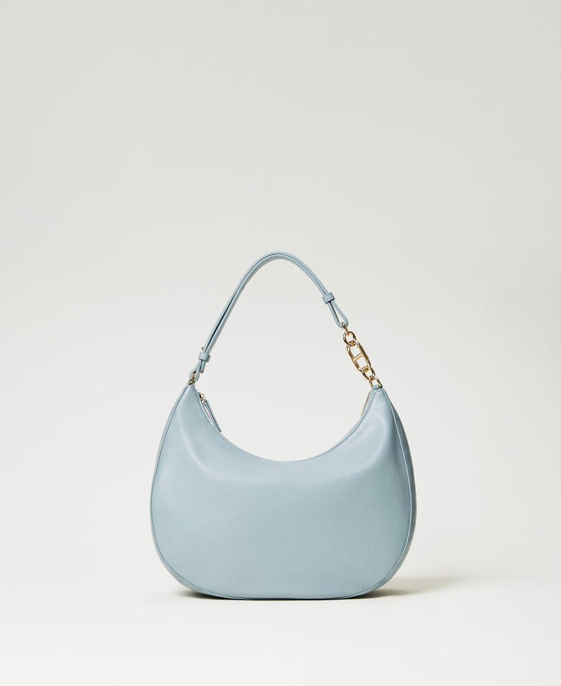 Large ‘Croissant’ bag with Oval T closure