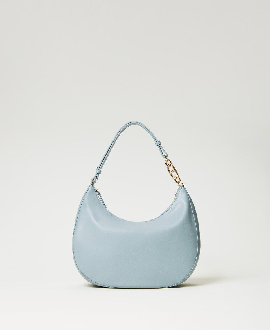 Large ‘Croissant’ bag with Oval T closure