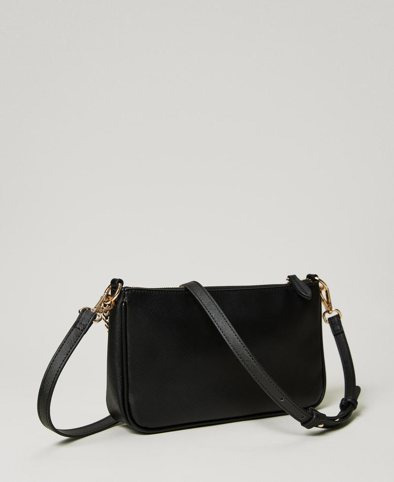 'Mignon' shoulder bag with Oval T Black Woman 241TB7280-03