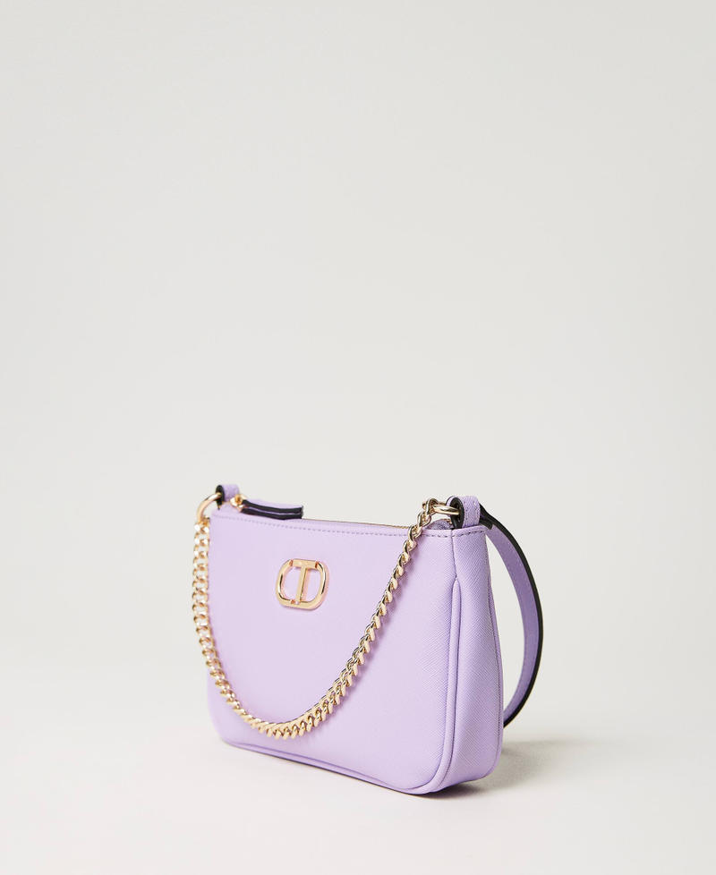 Borsa a tracolla ‘Petite’ con Oval T Viola "Giacinto" Donna 241TB7282_11296_02