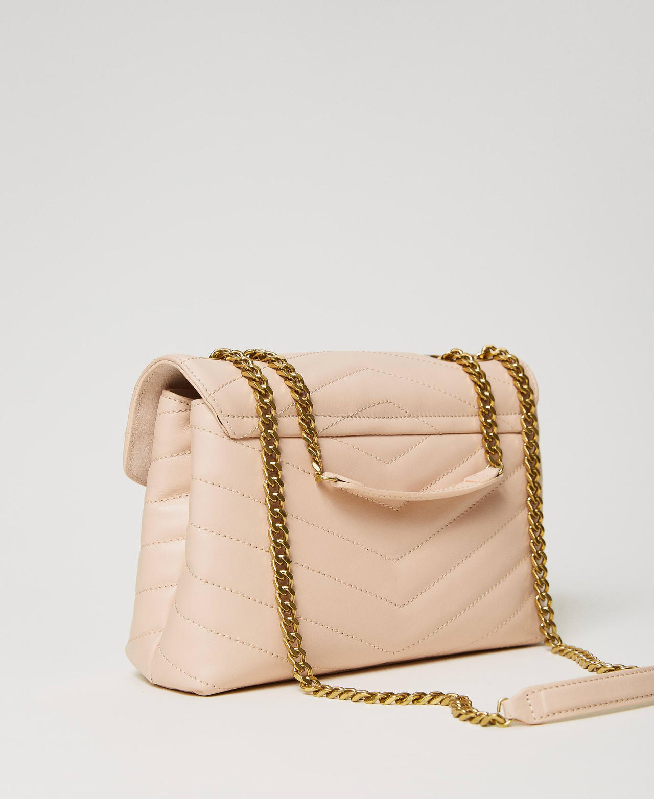 ‘Dreamy’ leather shoulder bag Cupcake Pink Woman 241TB7340-03