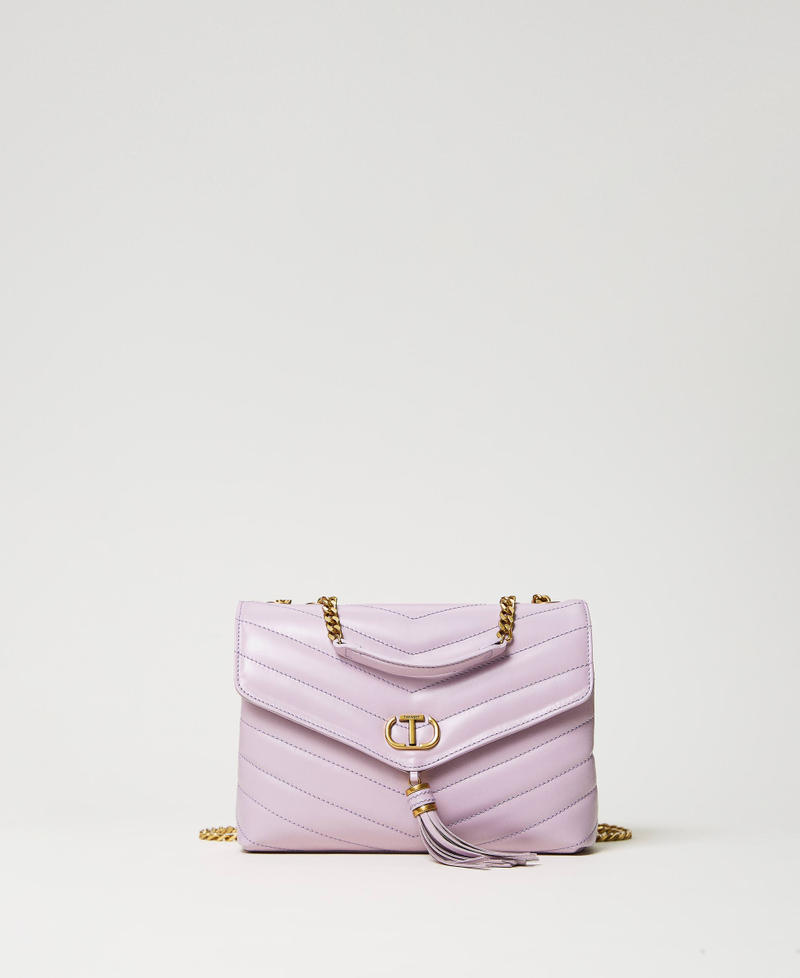 Borsa a tracolla &lsquo;Dreamy&rsquo; in pelle Lilla Campanula Donna 241TB7340_00692_01
