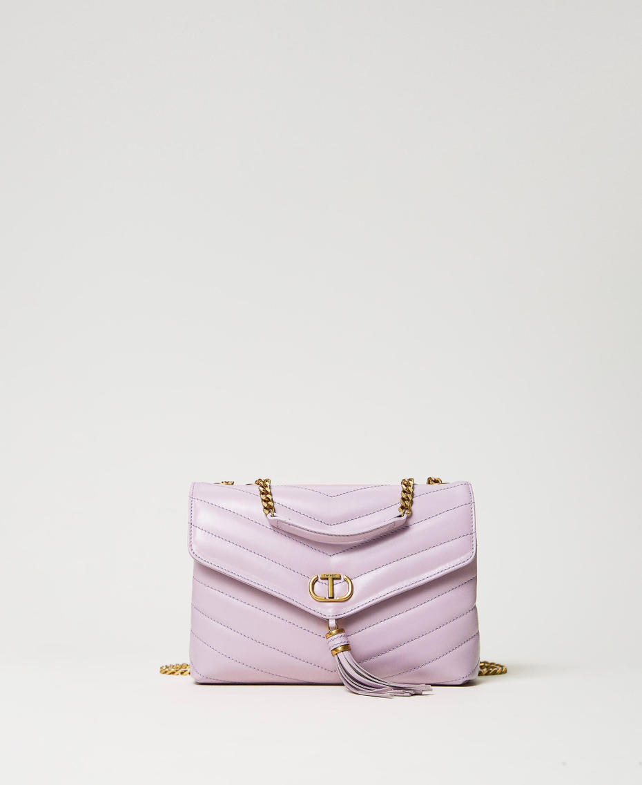 Borsa a tracolla &lsquo;Dreamy&rsquo; in pelle Lilla Campanula Donna 241TB7340_00692_01