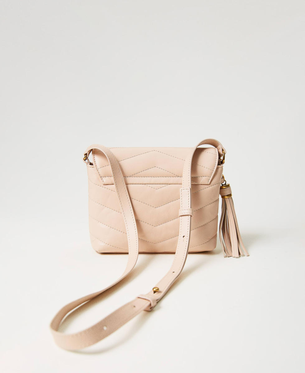 'Dreamy' small leather shoulder bag Cupcake Pink Woman 241TB7341_00178_03