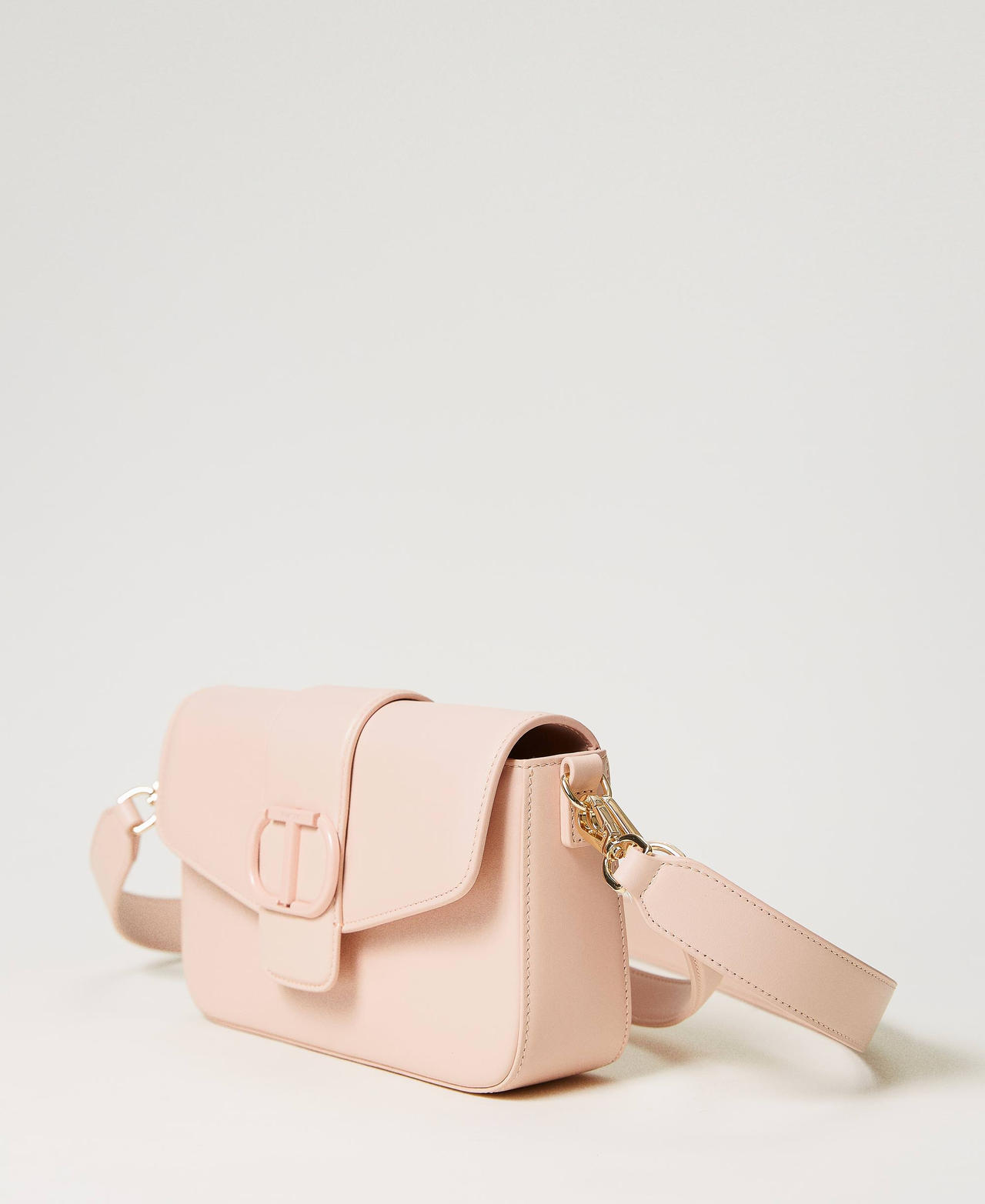 'Amie' leather shoulder bag "Bright Rose” Pink Woman 241TB7350-02