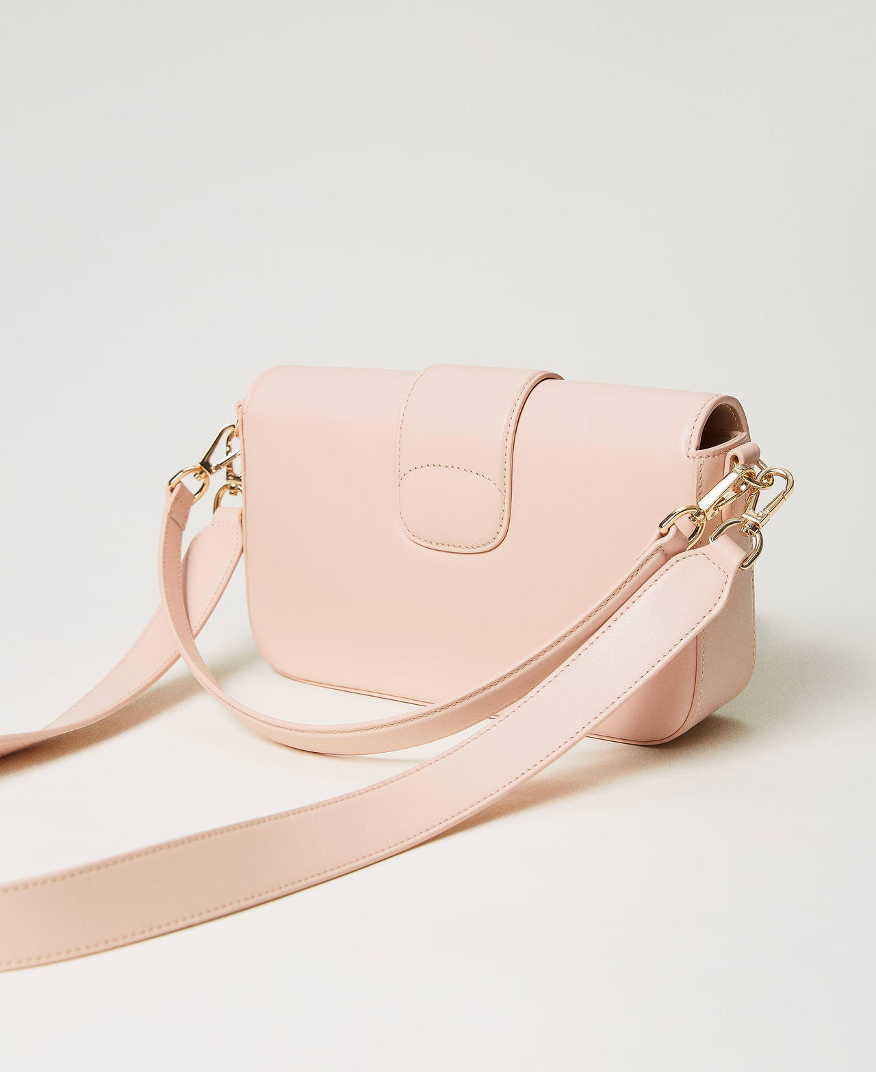 'Amie' leather shoulder bag "Bright Rose” Pink Woman 241TB7350-03