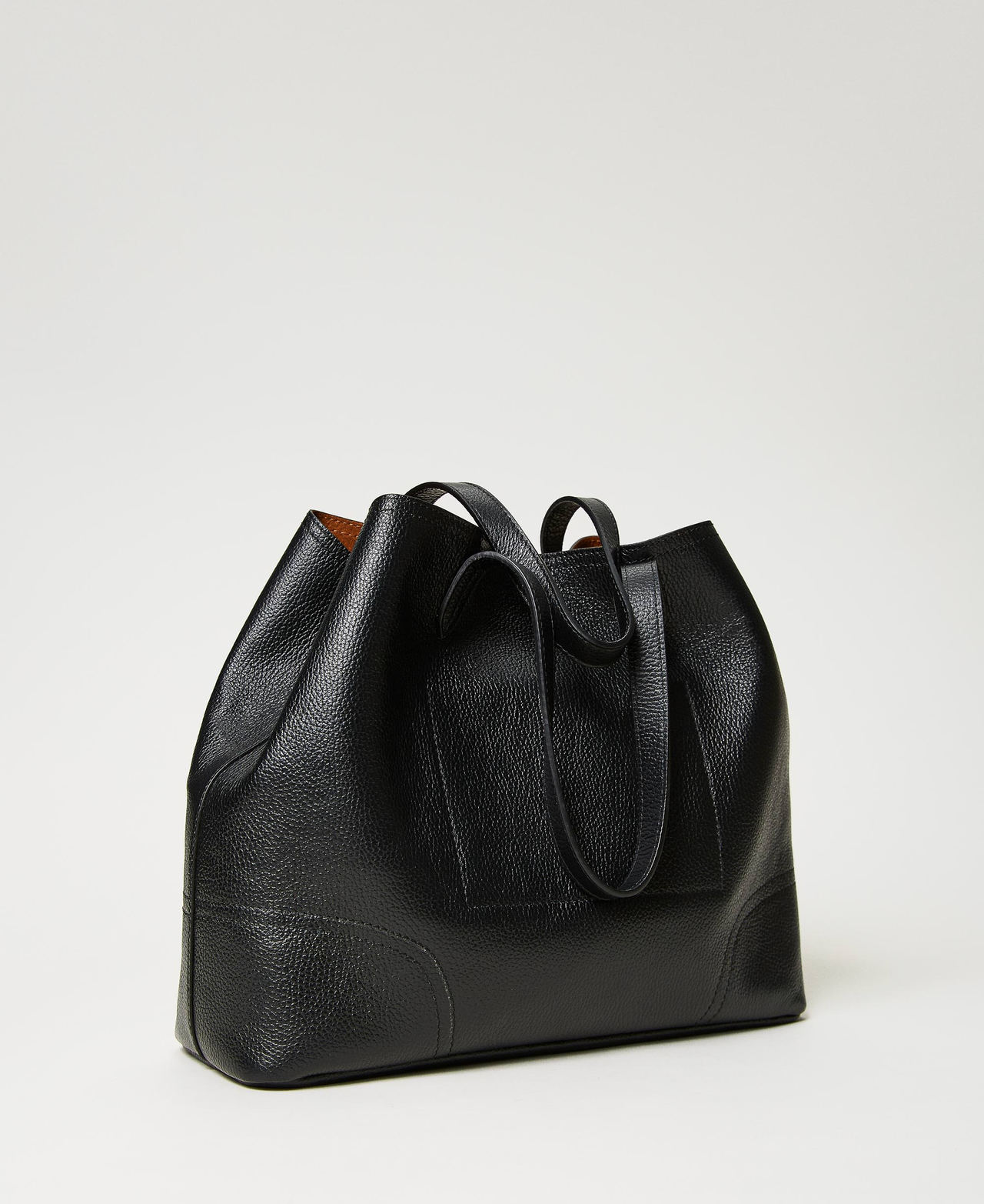 Кожаная сумка-шоппер New York Черный женщина 241TB7390-03