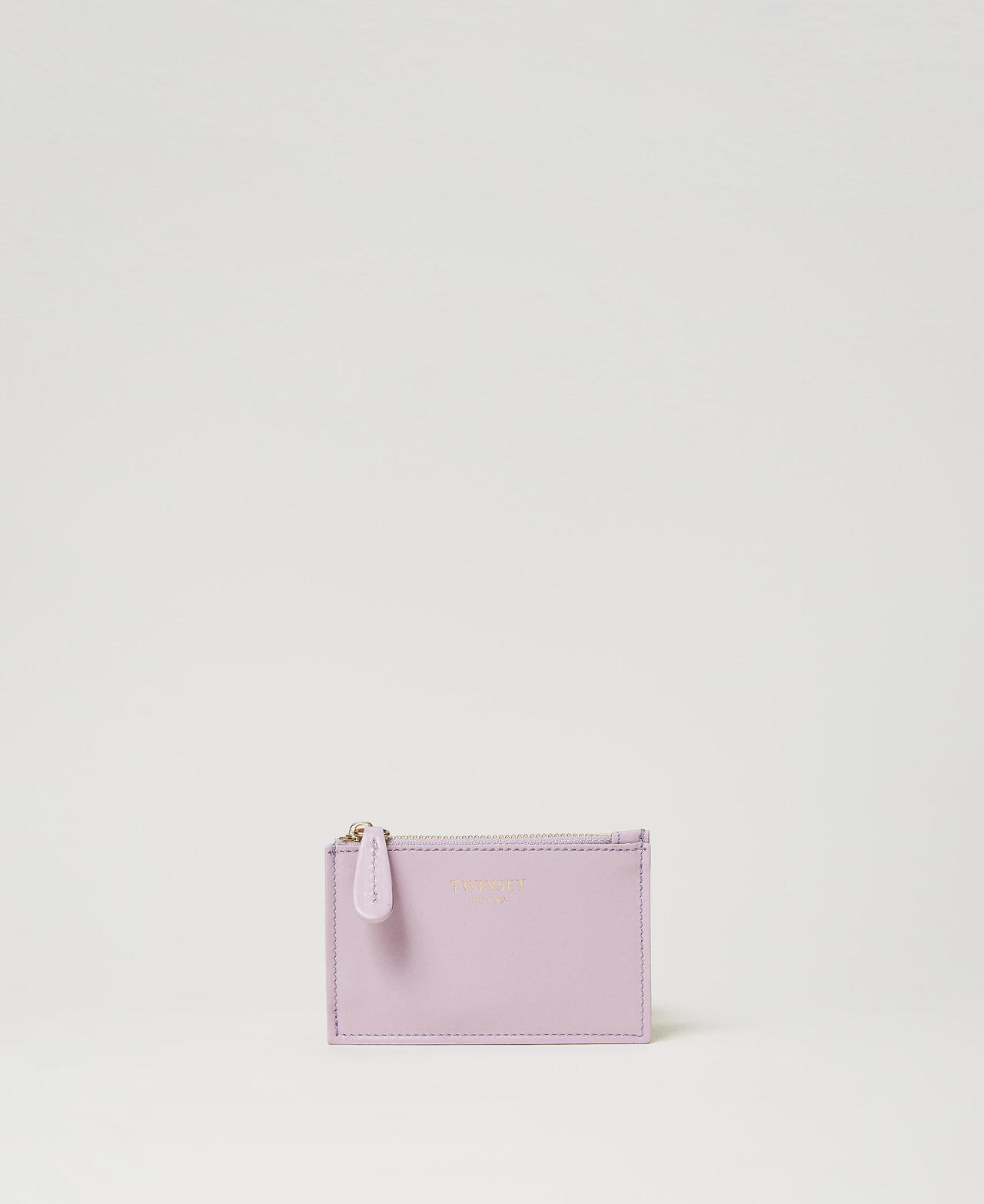 Porte-cartes en cuir avec logo