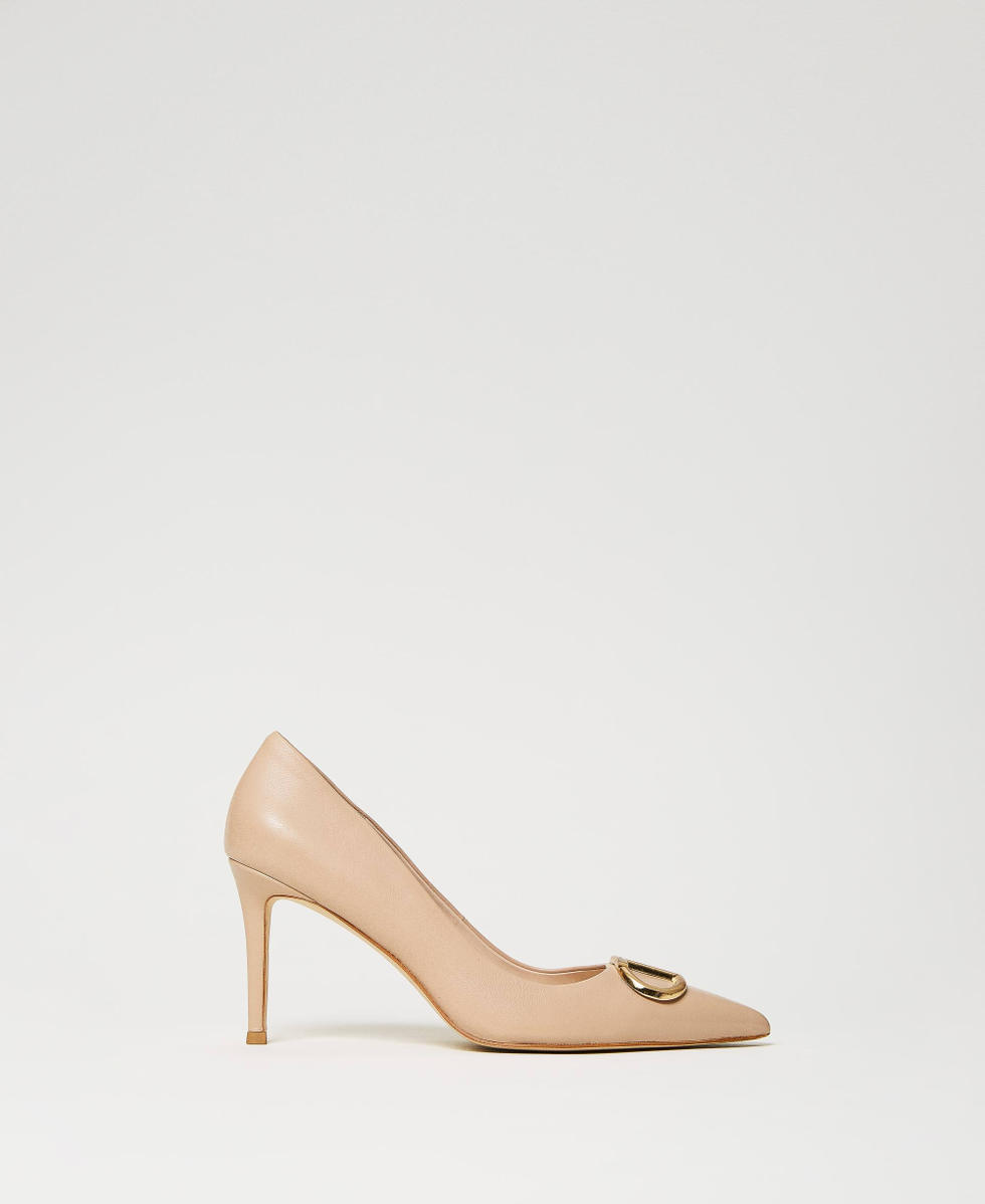 Ladies leather court shoes discount
