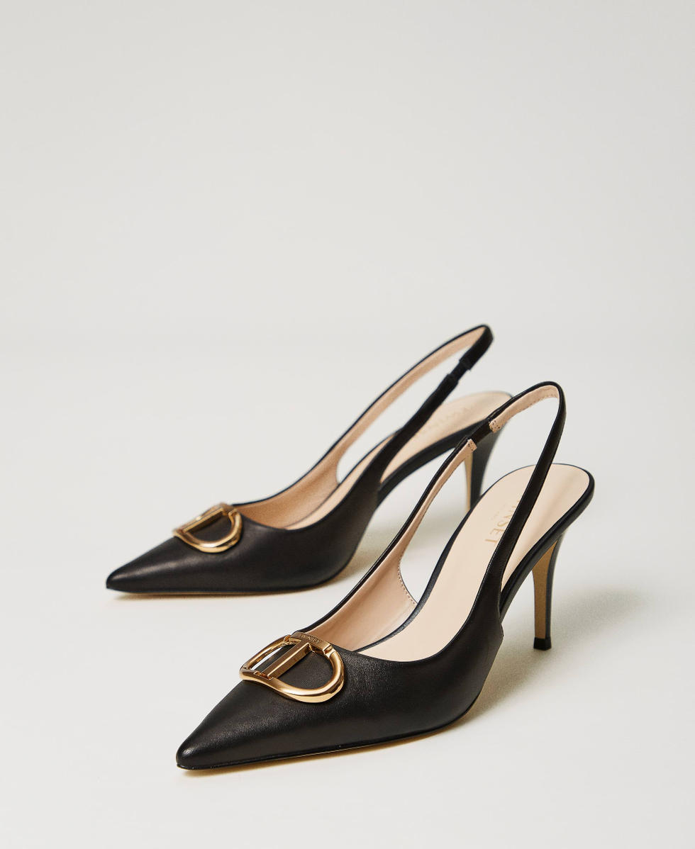 Sling back court shoes cheap