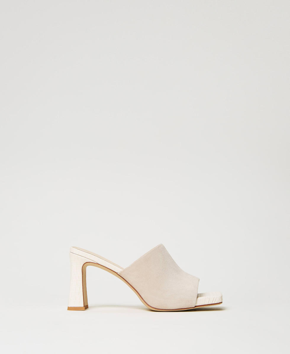 Mules velours femme new arrivals