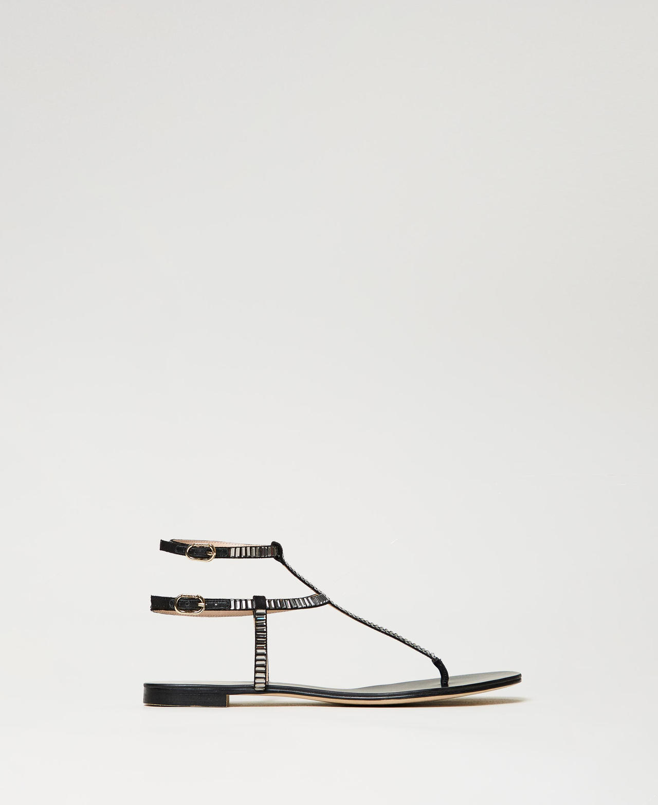 Flat thong sandals top