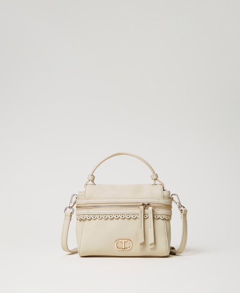 Borsa top handle ‘Cécile’ piccola Beige "Parchment" Donna 241TD8042_07222_01
