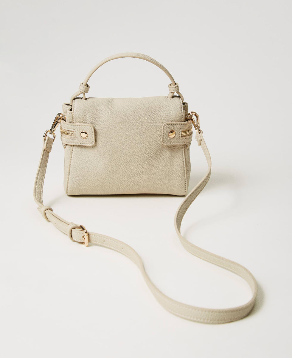 Small Cecile top handle bag Woman Beige TWINSET Milano