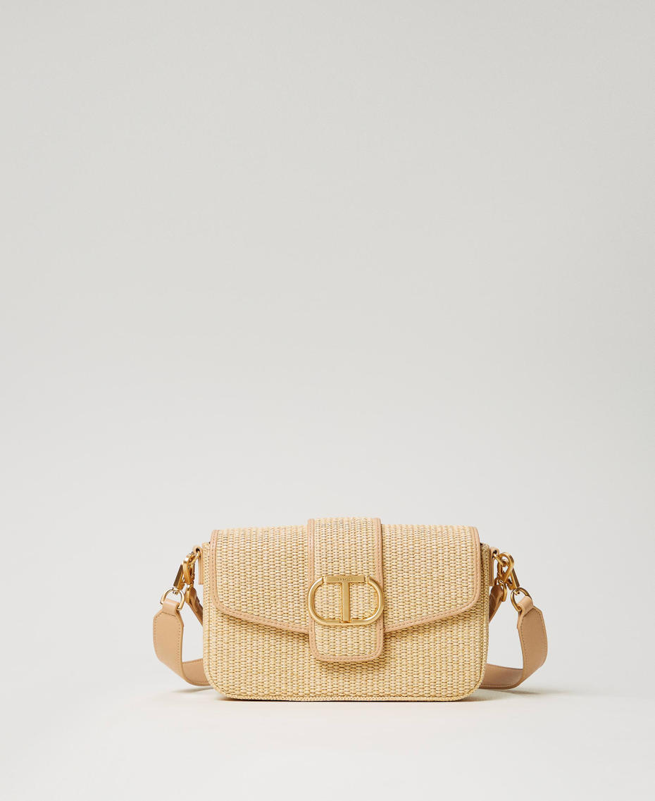 Borsa a tracolla 'Amie' in rafia Paglia Donna 241TD8090_00193_01