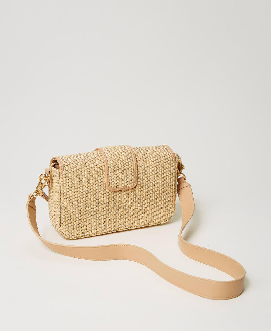 Borsa a tracolla 'Amie' in rafia Paglia Donna 241TD8090_00193_03