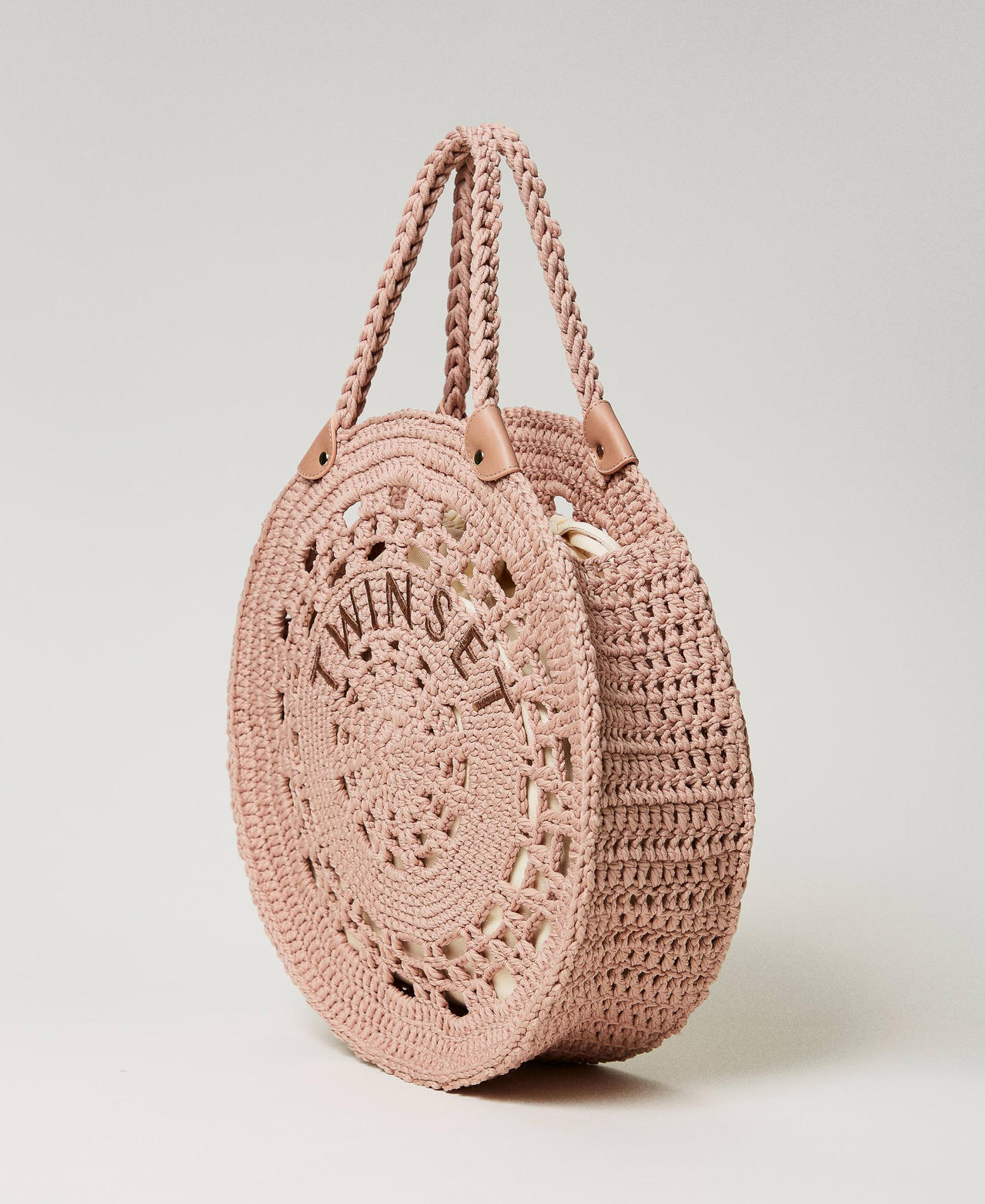 Cabas « Portofino » en crochet avec logo