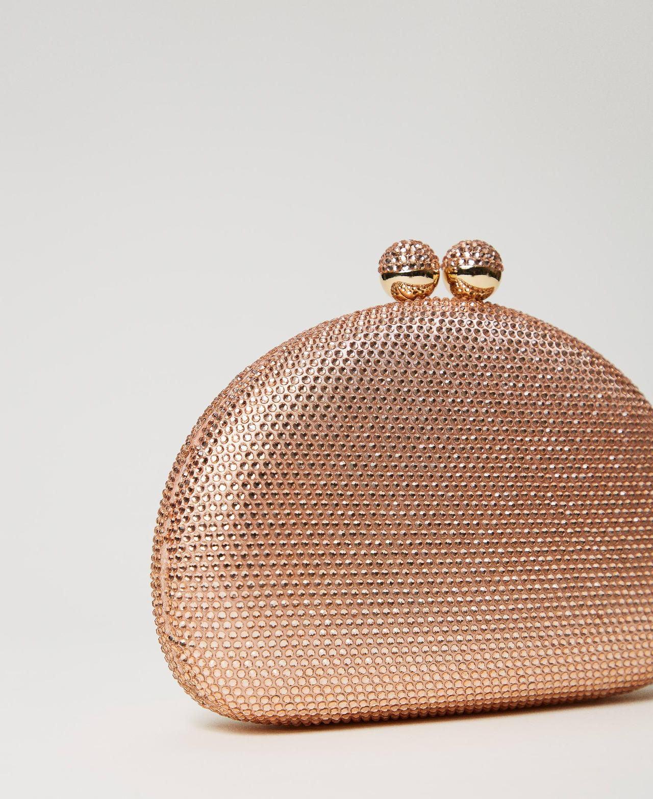 Full rhinestone clutch bag