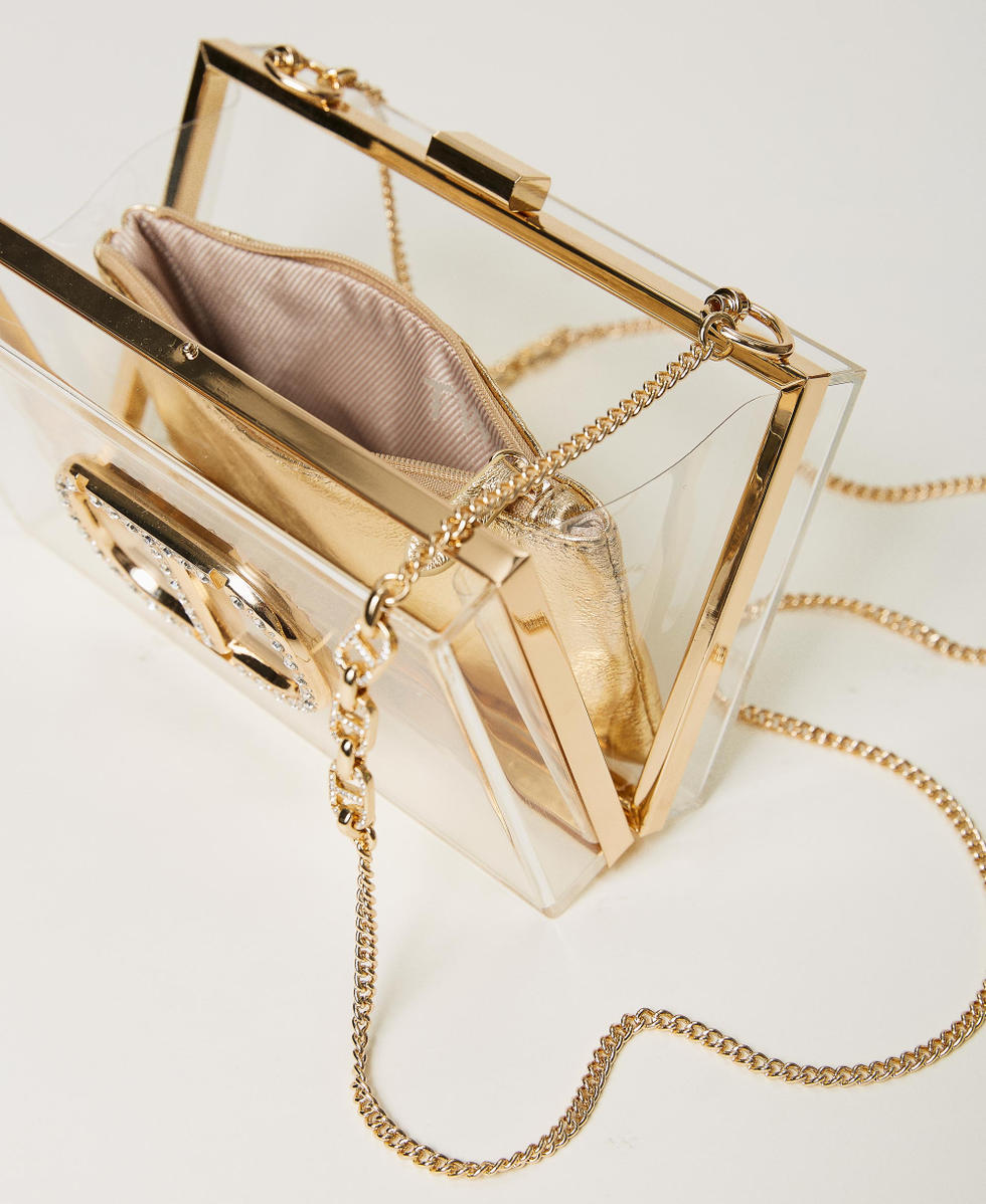 Clutch trasparente on sale