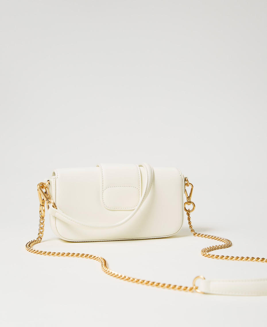 Borsa a tracolla 'Amie' in pelle Bianco Neve Donna 241TD8330_00282_03
