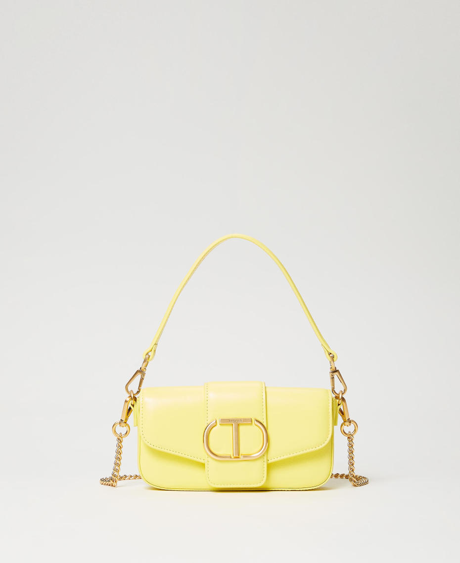 'Amie' leather shoulder bag