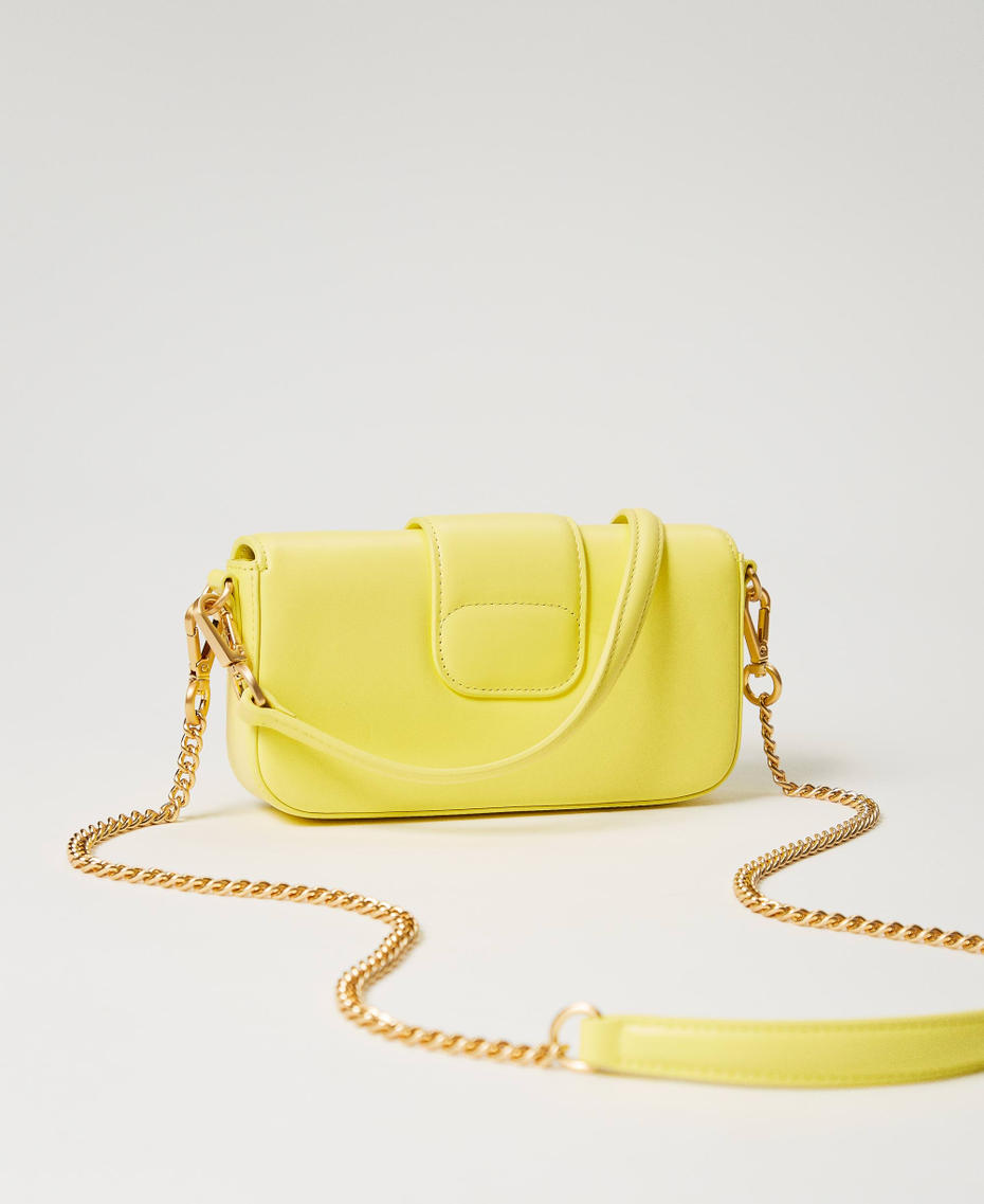 'Amie' leather shoulder bag