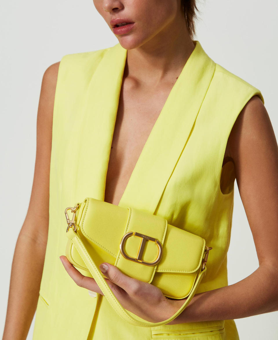 Borsa a tracolla 'Amie' in pelle Giallo "Celandine" Donna 241TD8330_07010_S0