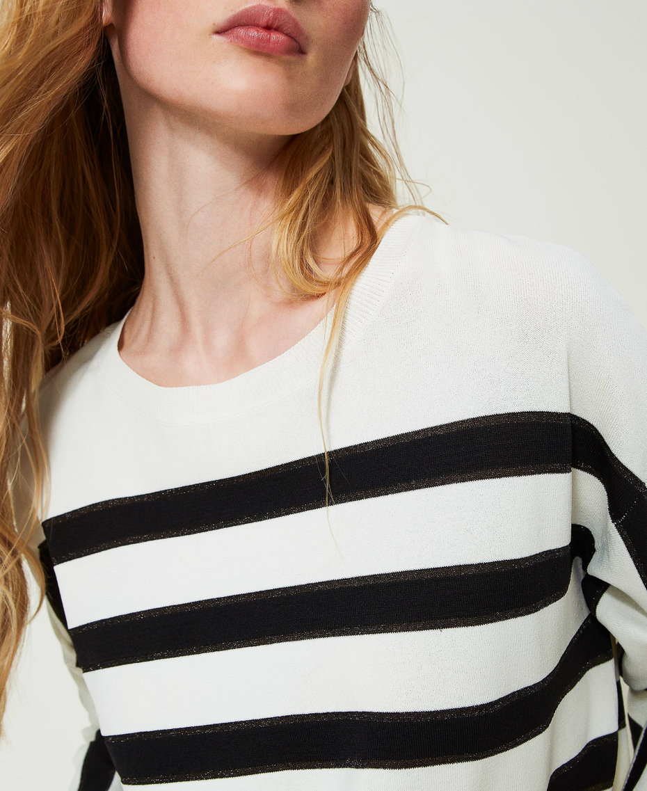 Regular striped jumper