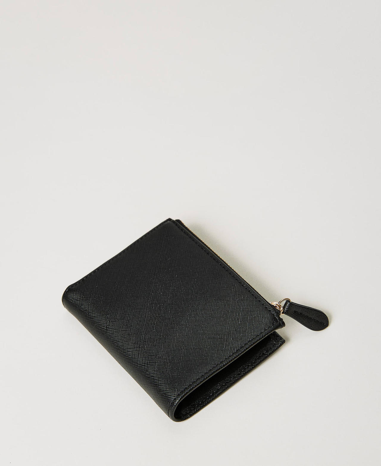 Small Oval T wallet Black Woman 241TH7011_00006_02